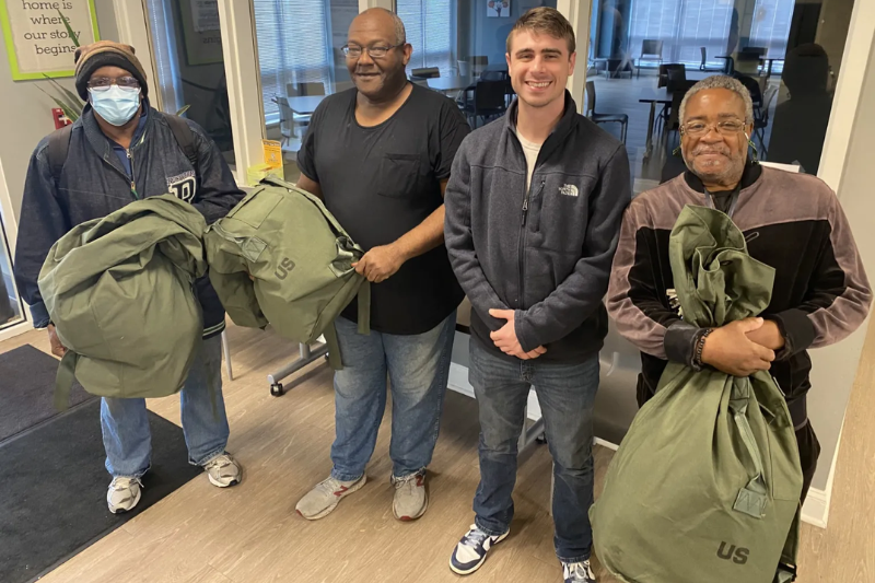 Front Steps Recognized for Supporting Local Veterans